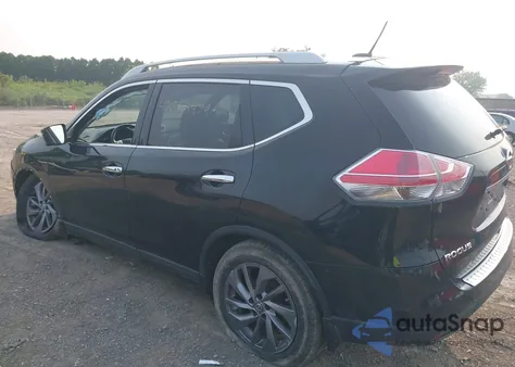 2016 Nissan Rogue Sl из США, поврежденный, VIN 5N1AT2MV7GC750447